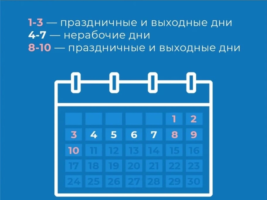 Минтруд России опубликовал рекомендации работникам и работодателям по нерабочим дням в мае